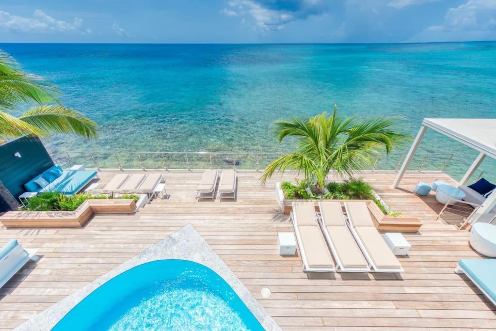 Surfsong Villa- Luxury Water Front Villa For 12 Maho Екстериор снимка